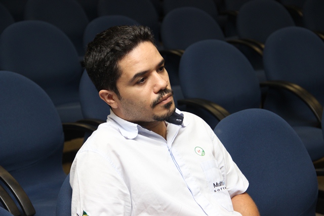 O estudante do curso de Business Inteligence, Norberto Diniz ( Foto: Karina Coutinho)